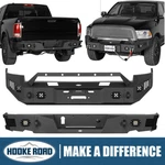 Hooke Road Steel Front & Rear Back Bumper W/ Light For 2009-2012 Dodge Ram 1500. Fixed Price $899.26.