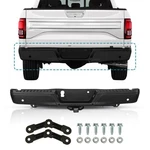 Black Rear Bumper Assembly 15-20 Ford F-150 W/max Tow Hitch W/sensor Holes. Fixed Price $199.00.