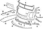 Genuine Gm Impact Bar 86797262. Fixed Price $155.40.