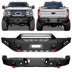 Vijay Steel Front/rear Bumper Fit 2017-2022 Ford F250/F350/F450 W/led Lights. Fixed Price $529.99.