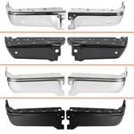 Rear Step Bumper End Face Bar & W/o Sensor Hole Ford F150 F250 2009-2014. Fixed Price $54.08.