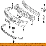 Gm Oem 95-05 Cavalier,sunfire Front Bumper Components-bracket 22595724. Fixed Price $31.62.