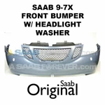 Saab 9-7X New Genuine Front Bumper Cover W/ Headlamp Washers 05-09 Oem 19148958. Fixed Price $549.99.