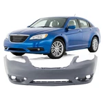 Bumper Cover Fascia For 2011 2012 2013 2014 Chrysler 200 11-14 Front Primed. Fixed Price $131.39.