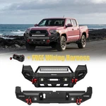 Aaiwa For 2016-2023 Toyota Tacoma Front Rear Bumper W/winch Plate Led Lights. Fixed Price $499.95.