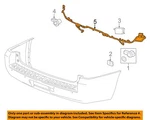Gm Oem 15-20 Escalade Esv Rear Bumper Components-harness 23316326. Fixed Price $214.19.
