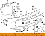 Gm Oem 18-24 Traverse Limited Rear Bumper Components-guide 23165965. Fixed Price $23.91.