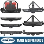 Hooke Road Fit 07-18 Jeep Wrangler Jk Rear Bumper W/ Tire Carrier Light Tow. Fixed Price $339.92.