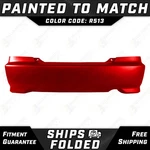 New Painted *R513 Rallye Red* Rear Bumper Cover For 2004-2005 Honda Civic Coupe. Fixed Price $430.99.