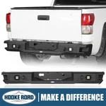 Hooke Road Textured Steel Rear Bumper Step Bar W/ Led Lights Fit 07-13 Tundra. Fixed Price $499.18.