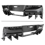 For Corvette C7 2014-2019 Gloss Black Big Fin Compelete Rear Bumper Diffuser Kit. Fixed Price $569.99.