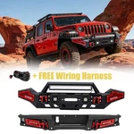 Aaiwa Fit 2020-2025 Jeep Gladiator Jt Steel Front And Rear Bumper With Led Light. Fixed Price $389.95.
