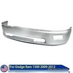 For Dodge Ram 1500 2009-2012 1-PIECE Front Bumper Face Bar Bright Silver Cover. Fixed Price $282.99.
