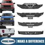 Hooke Road Front Rear Bumper Assembly 2021 2022 2023 Ford F150 Steel Black. Fixed Price $539.99.