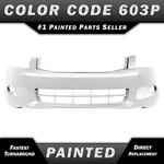 New Painted *NH603P White* Front Bumper Cover For 2008-2010 Honda Accord W/ Fog. Fixed Price $500.99.