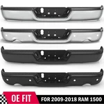 Chrome / Black Rear Bumper Assembly Fit 2009-2018 Dodge Ram 1500 10-12 2500 3500. Fixed Price $295.99.