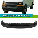 Front Bumper For 03-25 2014 Chevy Express Gmc Savana 1500 W/ License Plate Holes. Fixed Price $146.00.