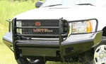 Fab Fours Black Steel Full Guard Bumpers Fits 11-14 Gmc Sierra 2500/3500. Fixed Price $1860.39.