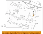 Gm Oem 00-24 Acadia Limited Rear Bumper Components-end Cap Bolt 11519388. Fixed Price $9.64.