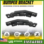 Pair Front Left & Right Bumper To Fender Bracket Fit For 2017-2022 Jeep Compass. Fixed Price $13.29.