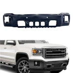 Black Front Bumper Face Bar 2014-2015 Gmc Sierra 1500 3PC Park Assist #22902310. Fixed Price $362.99.