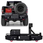 Vijay Rear Bumper Fits 2020-2026 Jeep Gladiator Jt With Led Light & Tire Carrier. Fixed Price $639.99.