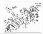 Genuine Mercedes Gls Protective Plate Loading Sill Protector 1668840190. Fixed Price $226.18.