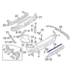 Ford Ecosport 2018-2022 CN1Z17788J Rear Left Bumper Cover Support Rail. Fixed Price $33.83.