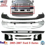 Front Bumper + Upper Cover Valance Brackets 2005-2007 Ford F-250 F-350. Fixed Price $530.10.