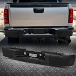For 11-14 Silverado Sierra 2500HD 3500HD Black Rear Bumper Assembly W/o Sensor. Fixed Price $298.30.