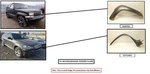 Rh Blk Fender Flare Textured *note* Oem 2022 Mitsubishi Outlander 7400A596. Fixed Price $100.00.