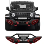Vijay Steel Front Bumper For 2007-2025 Jeep Wrangler Jk/jl /jt With Led Lights. Fixed Price $259.00.