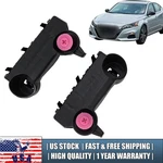 New Front Bumper Brackets Retainers Black Pair Fits 2019-2021 Nissan Altima. Fixed Price $5.89.