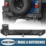 Hooke Road Rear Back Bumper W/ 2X Led Lights For Jeep Wrangler 1987-2006 Yj Tj. Fixed Price $259.99.