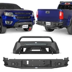 Hooke Road Steel Front Rear Bumper For 2015-2020 Chevy Colorado Gmc Canyon 4DOOR. Fixed Price $299.99.