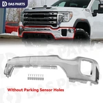 For 20-23 Gmc Sierra 2500 3500 Hd Front Bumper Face Bar W/o Sensor Hole Chrome. Fixed Price $265.69.