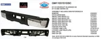 New Capa Chrome Rear Step Bumper Assembly 19259333. Fixed Price $950.69.