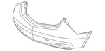 Genuine Acura Face Rear Bumper (dot) 04715-SZN-A90ZZ. Fixed Price $695.78.