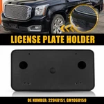 Front License Plate Bracket Mount Holder Black For 2015-2019 Gmc Yukon GM1068159. Fixed Price $17.99.