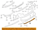 Ford Oem 16-23 Mkx,nautilus Rear Bumper Components-valance FA1Z17K835B. Fixed Price $508.22.