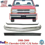 Front Bumper Chrome + Molding Lower Valance For 88-00 Chevrolet-gmc C/k Series. Fixed Price $364.60.