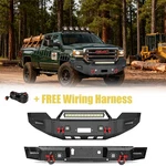 Aaiwa For 2015-2019 Gmc Sierra 2500/3500 Front Rear Bumper With D-rings Kit. Fixed Price $683.95.