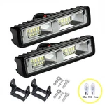 Rstob 48W 16LED Straight Bar Light Fog Driving Lamp For Jeep Truck Motorcycle. Fixed Price $14.27.