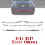 Front Bumper Grille Chrome Molding Trim Kit For 2014-2017 Honda Odyssey. Fixed Price $135.27.