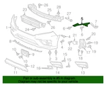 New Genuine Honda Right Upper Front Bumper Corner 71140THRA01 Oem. Fixed Price $71.93.