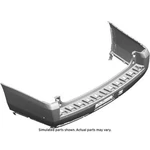 Genuine Gm Primed Rear Bumper Upper Fascia 84399430. Fixed Price $706.98.