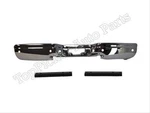 01-07 Ford Super Duty Rear Bumper Bar Chrome Mounting Bracket W/ Sensor Ho. Fixed Price $274.05.