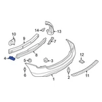 For Nissan Murano 2003-2007 85284CA000 Rear Bumper Impact Absorber Clip. Fixed Price $14.06.