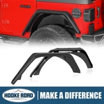 Hooke Road Rear Fender Flares Wheel Guards For 2018-2026 Jeep Wrangler Jl. Fixed Price $299.66.