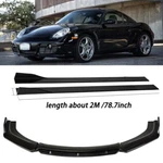 For Porsche Cayman 2006-2016 Front Bumper Lower Lip Spoiler Splitter +side Skirt. Fixed Price $98.90.